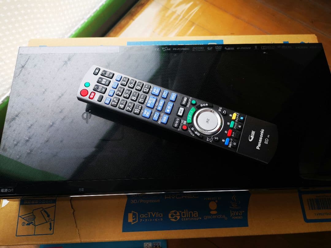 パナソニックブルーレイレコーダー DMR-BZT830　B-CAS　無線リモコン