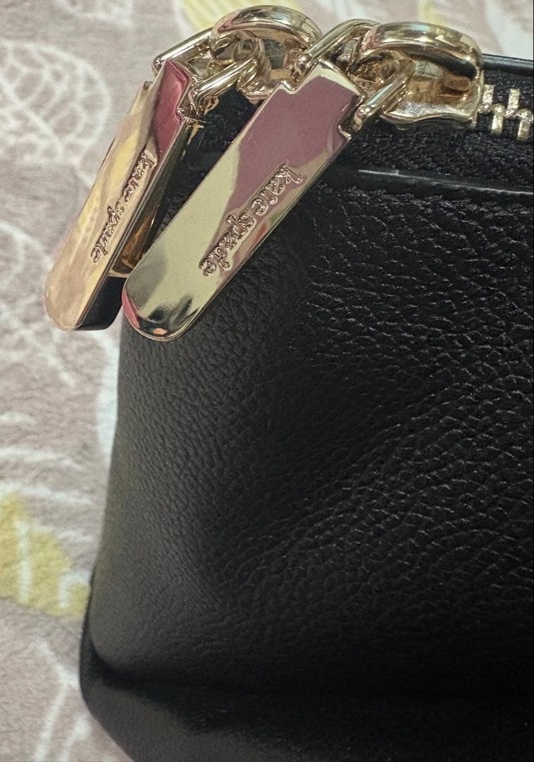 新品ケイトスペードkate spadeハンドバッグ2way本革ブラック特価★