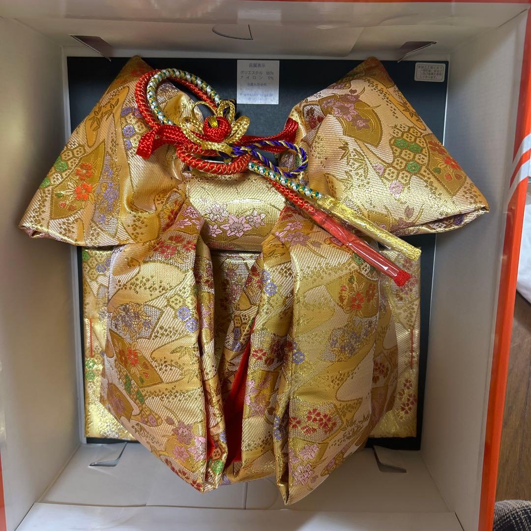 七五三 7歳着物セット 紫色絞り花柄