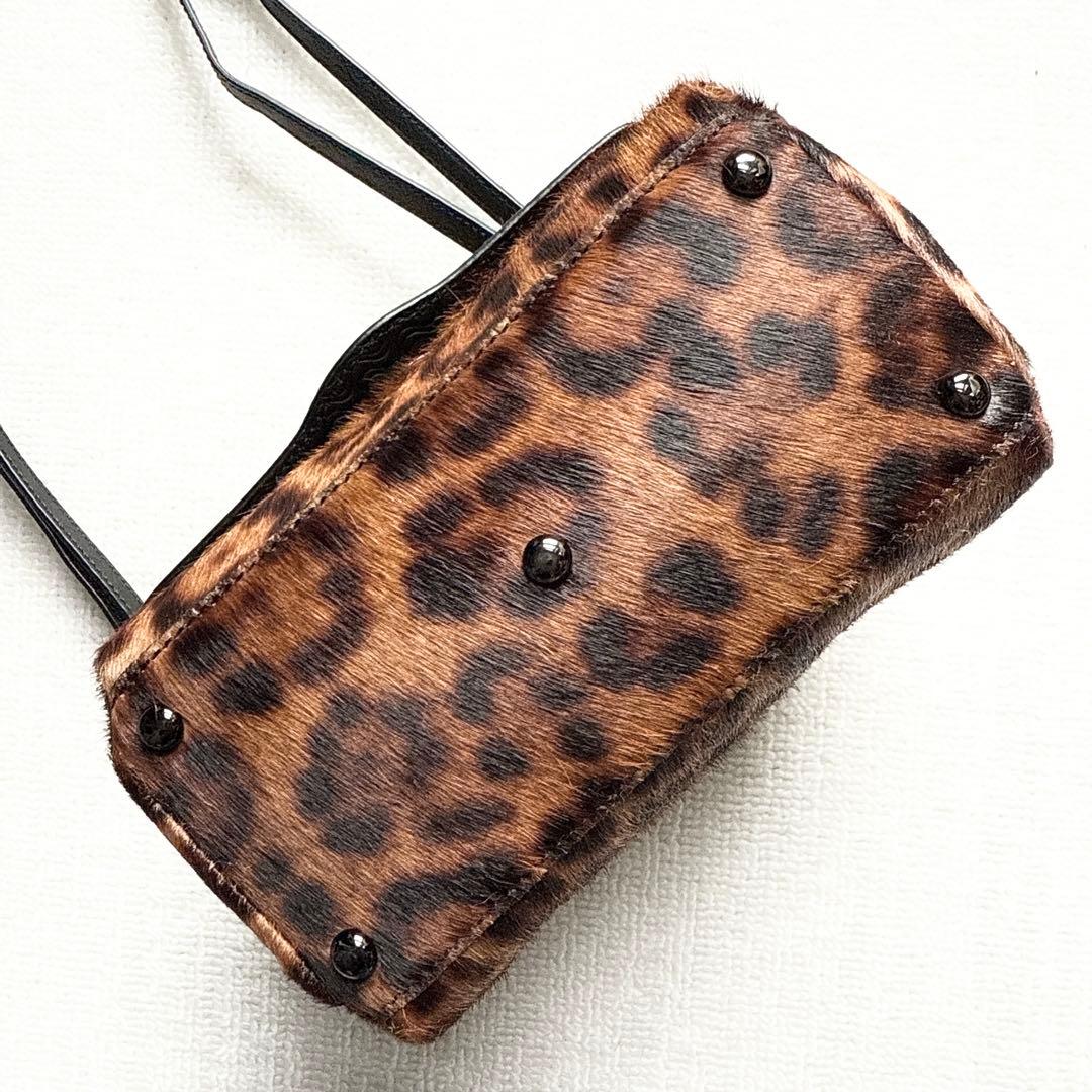 【箱付き未使用品】ザネラート　ポスティーナ ベイビー ハラコ　ショルダーバッグ