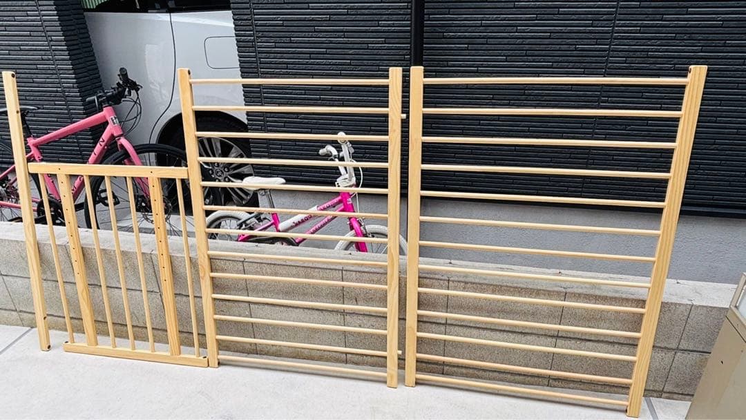 ファルスカ　ベッドサイドベッド　03　(キャスター・ジョイント用安全ベルト付)