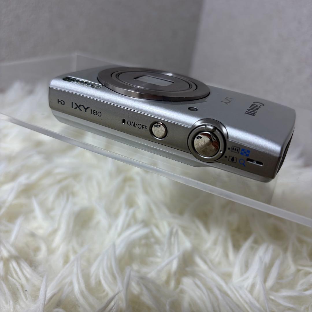 【美品】Canon キャノン IXY 180 シルバー デジカメ ③