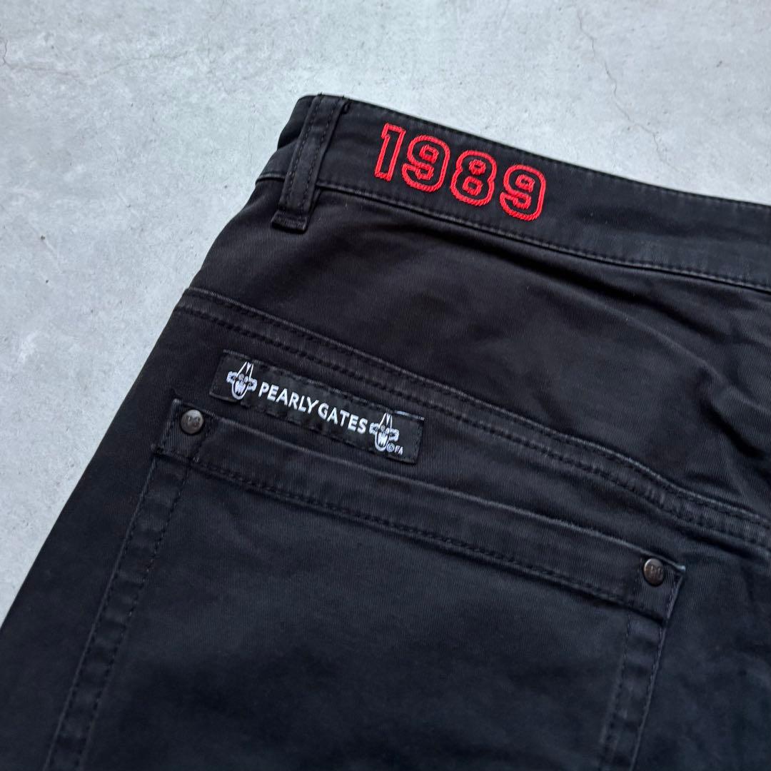 洋介まとめ買い PEARLY GATES ストレッチロングパンツ ニャロメ
