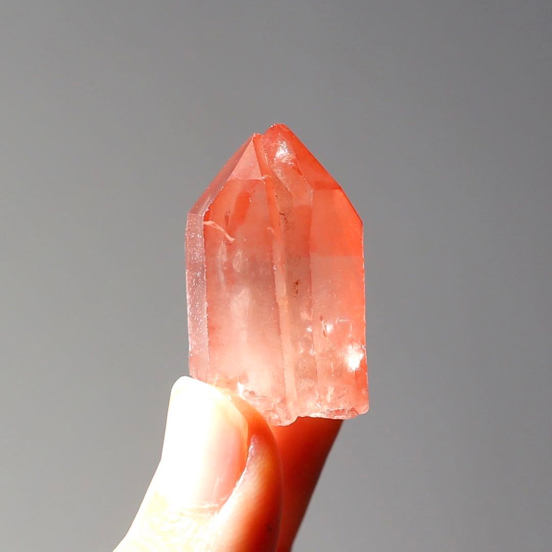 ソウルメイトツイン ディープピンクレムリアンシード 天然石 水晶 ツインレイ