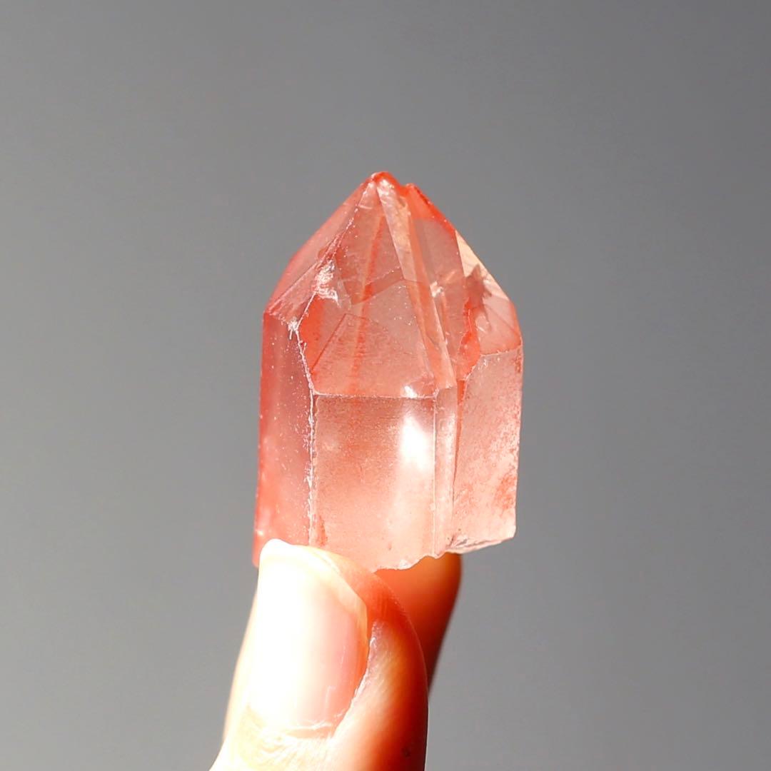 ソウルメイトツイン ディープピンクレムリアンシード 天然石 水晶 ツインレイ