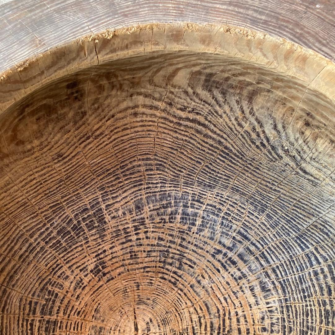 欅　ケヤキ　臼　杵セット　送料無料　直径55cm 高さ48cm 餅つき　正月