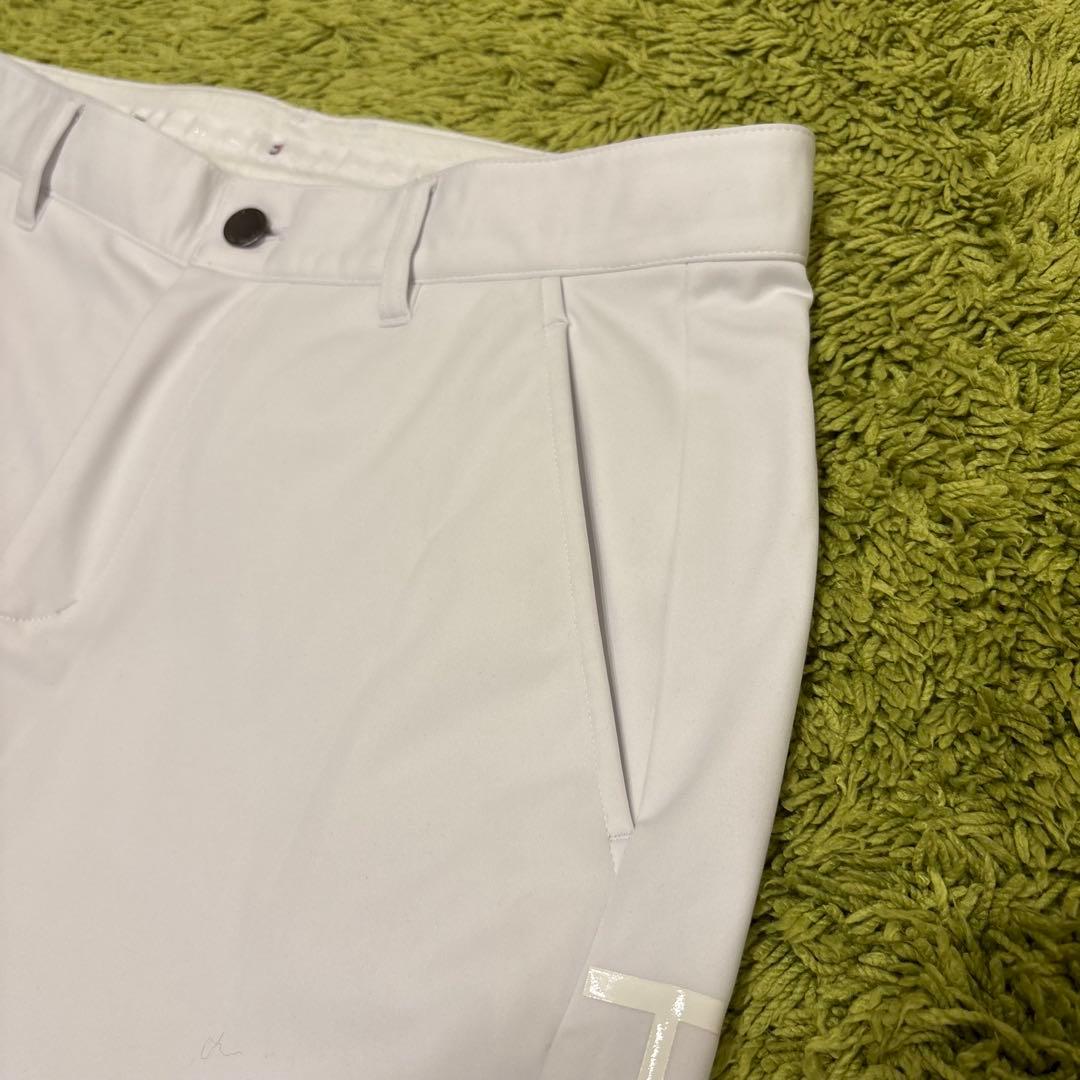   GOLF メンズパンツ 裏起毛 秋冬 ホワイト M