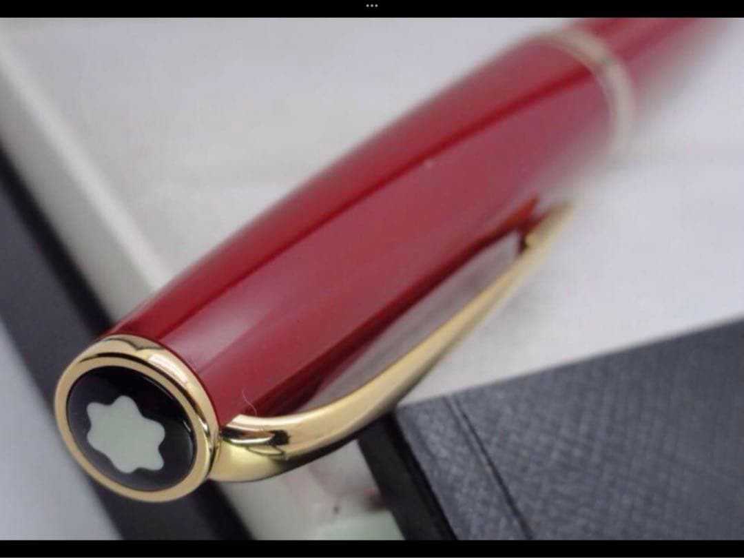 ⭐️非常にレアな軸色ボルドーカラーのジェネレーション⭐️モンブラン⭐️ゴールドプレート