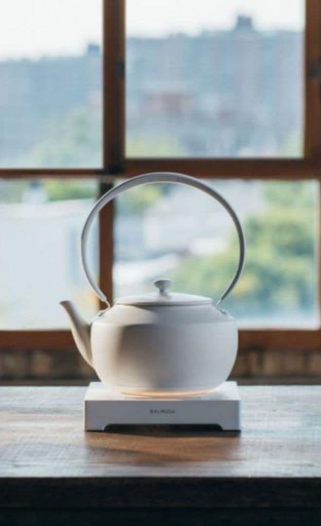 最終価格【2.3回使用】BALMUDA ムーンケトル ホワイト KPT02JP