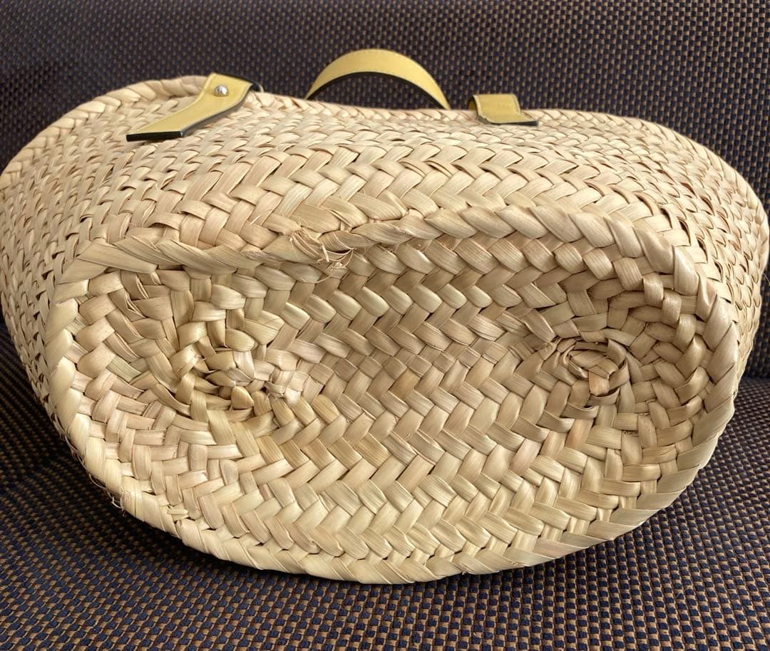 ロエベ　バスケットバッグM ダークイエロー