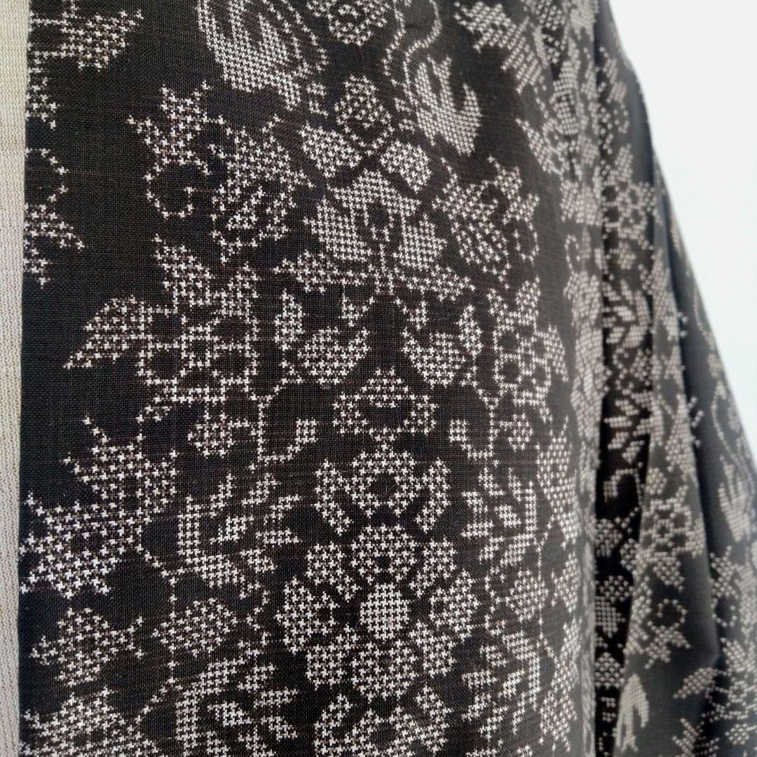 大島紬　美品　松坂屋　泥大島