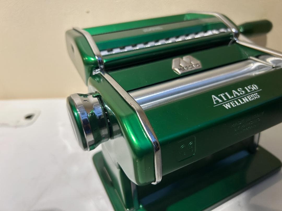 L*y様 041　MARCATO　パスタマシン　ATLAS　150 mm　緑　展