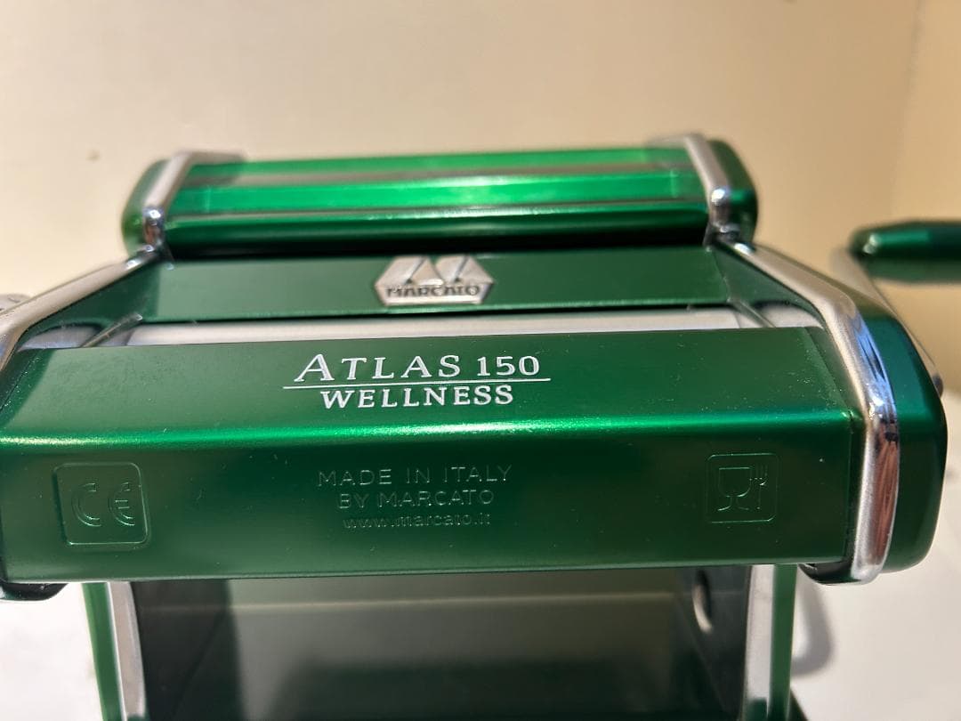 L*y様 041　MARCATO　パスタマシン　ATLAS　150 mm　緑　展