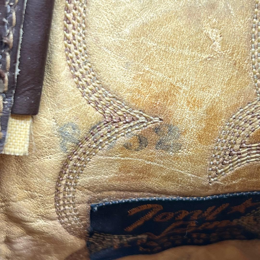 トニーラマ　ウエスタンブーツ　黒タグ　Tony Lama