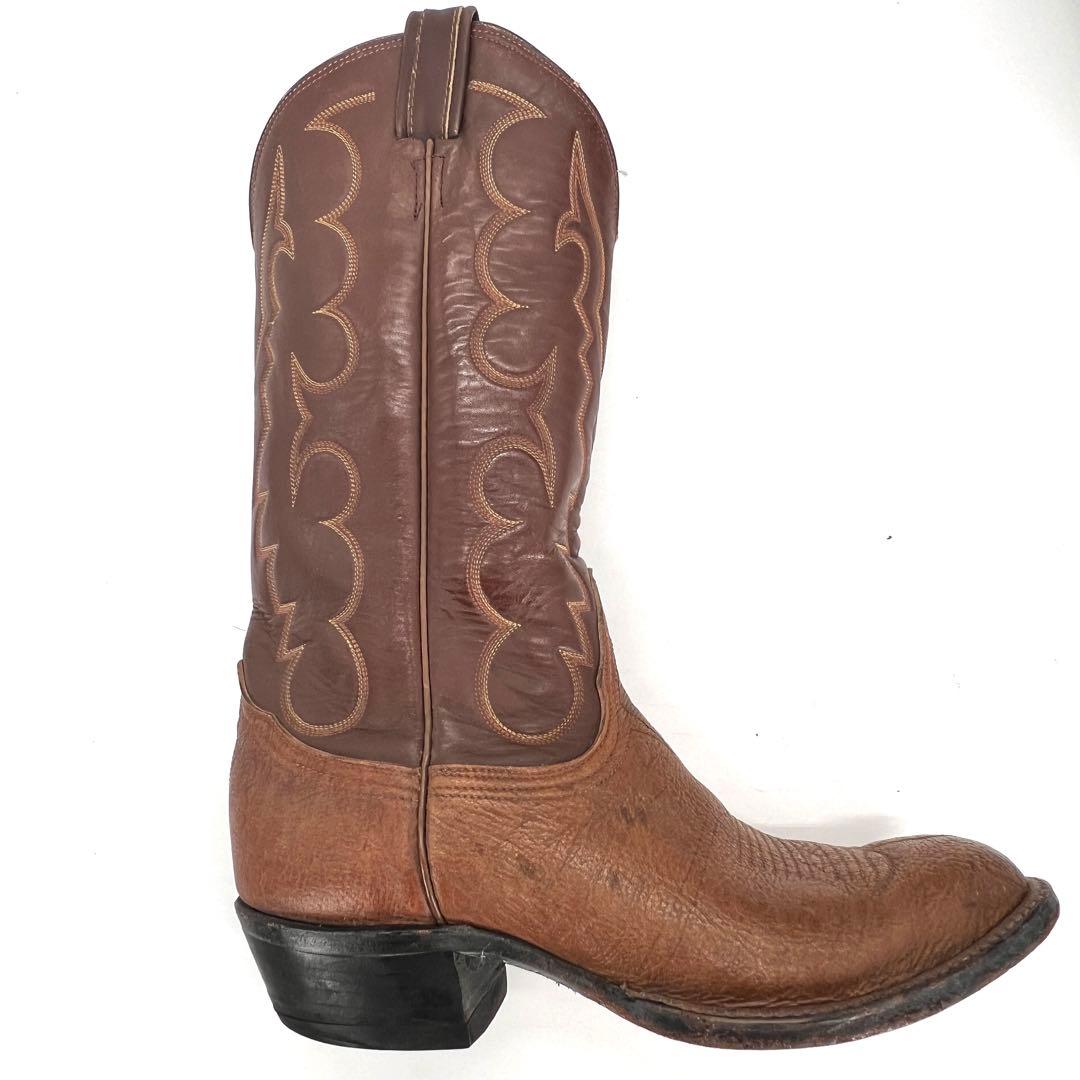 トニーラマ　ウエスタンブーツ　黒タグ　Tony Lama