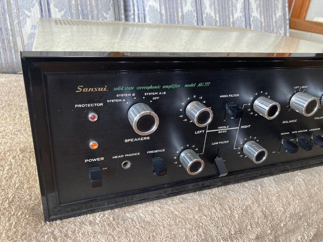 ★動作品!　SANSUI プリメインアンプ AU-777