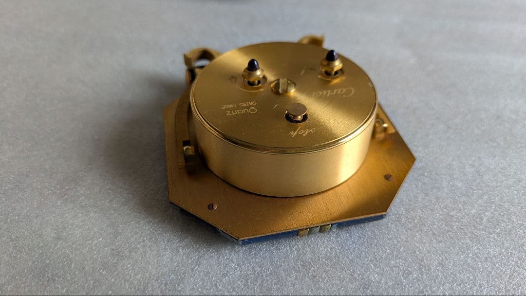 カルティエ　90s　トラベルアラームクロック　　アンティーク　ヴィンテージ