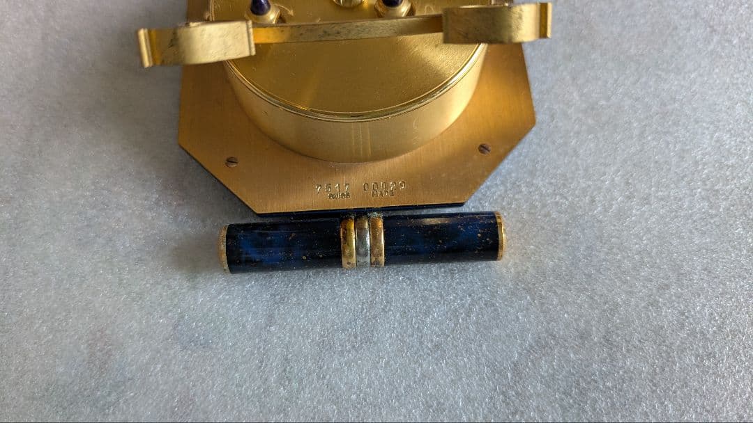 カルティエ　90s　トラベルアラームクロック　　アンティーク　ヴィンテージ