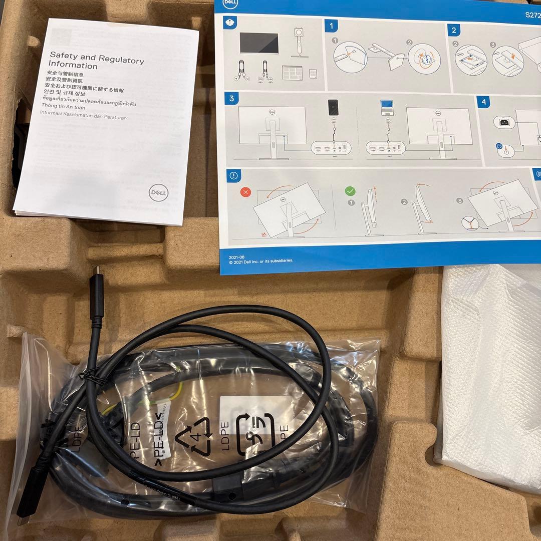 ✨美品✨Dell S2722QC 27インチ 4K USB Type-Cモニター