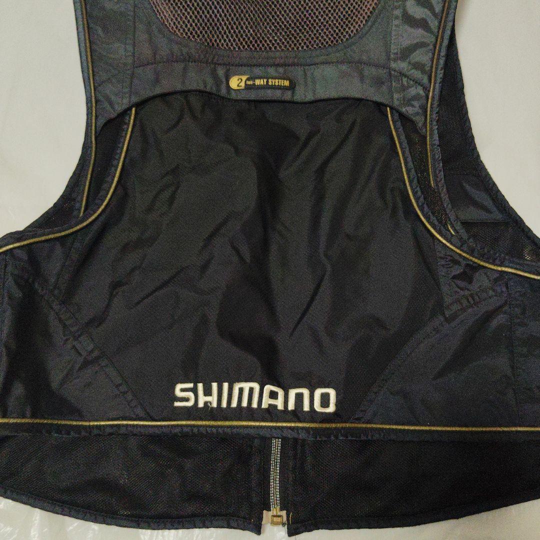 シマノ　リミテッドプロ　2ウェイ　鮎　渓流　ベスト　Lサイズ