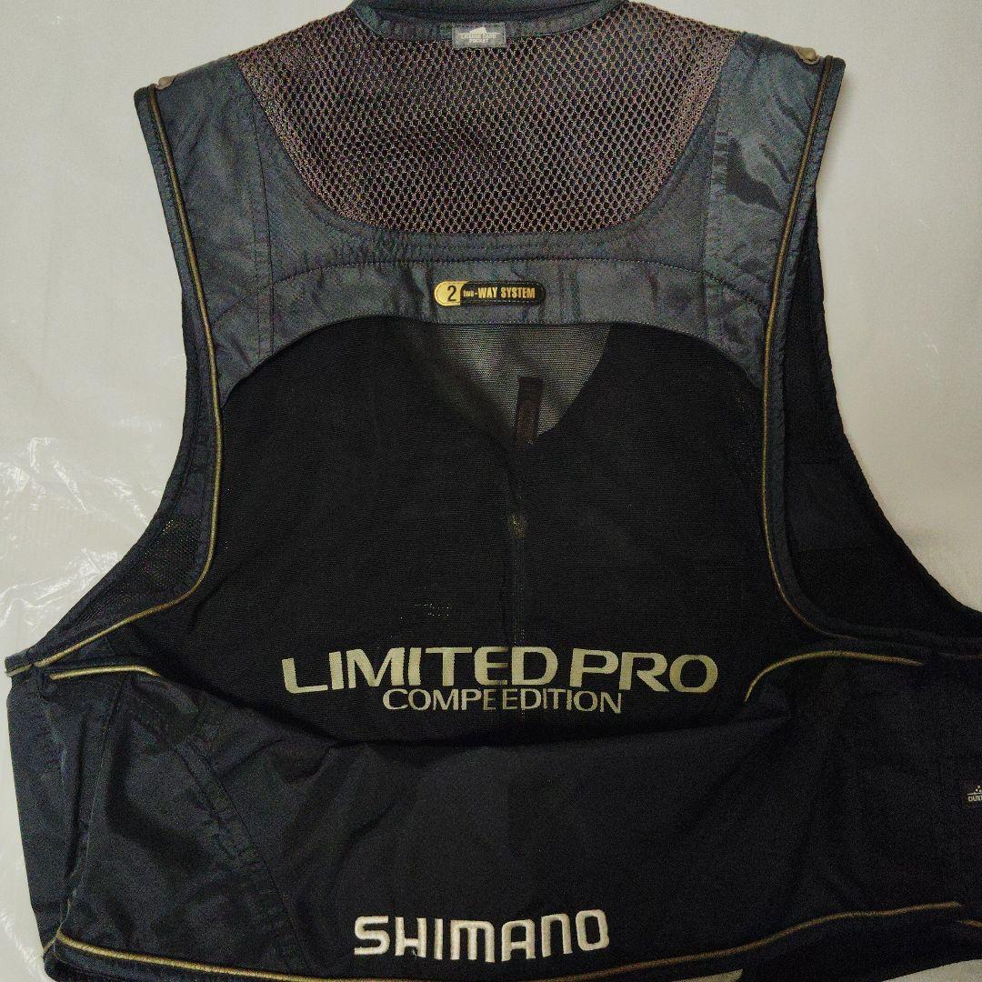 シマノ　リミテッドプロ　2ウェイ　鮎　渓流　ベスト　Lサイズ