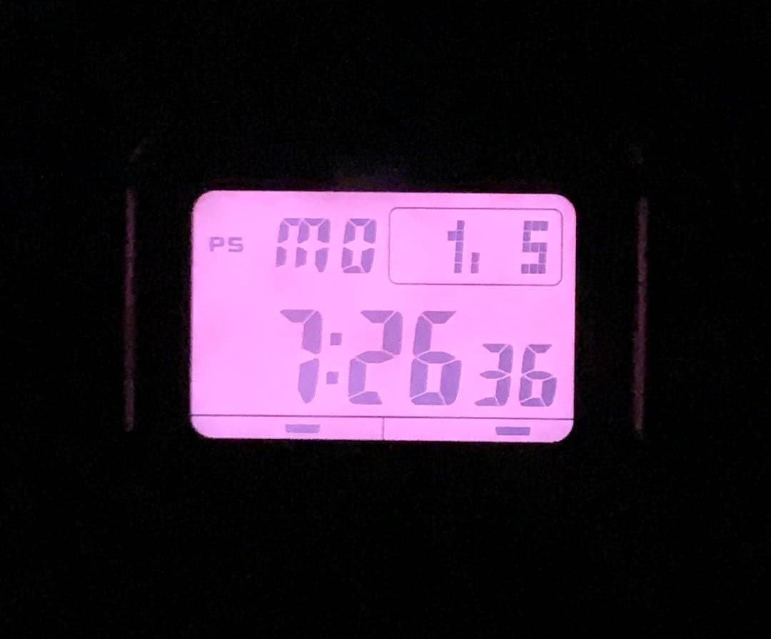 【ソーラー】G-SHOCK G-5500B ブラック×ピンク