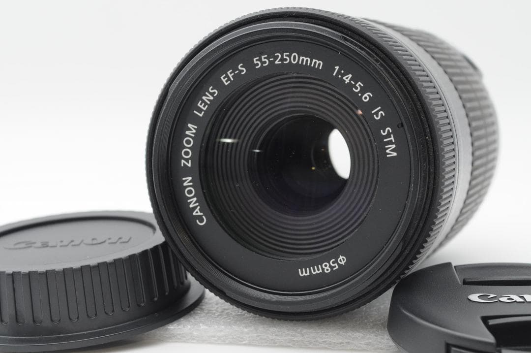 ◆新品級③◆ Canon EF-S 55-250mm f4-5.6 IS STM