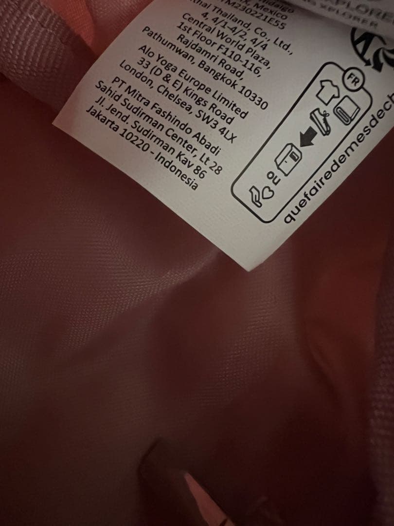 【新品・正規品】aloyogaボディバッグballet pink