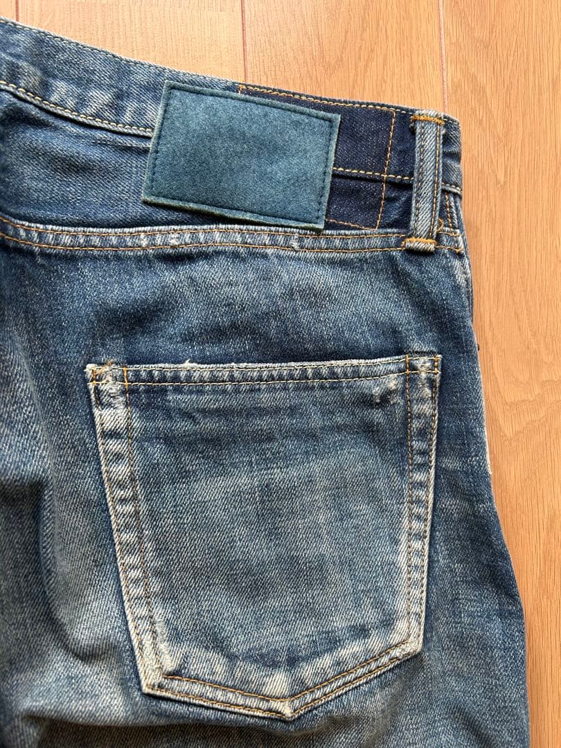 パンツ VISVIM SOCIAL SCULPTURE 10 DAMAGED-12