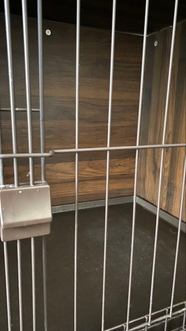 アイリスオーヤマ 犬　ケージ ナチュラルファニチャー ダークブラウン +カメラ