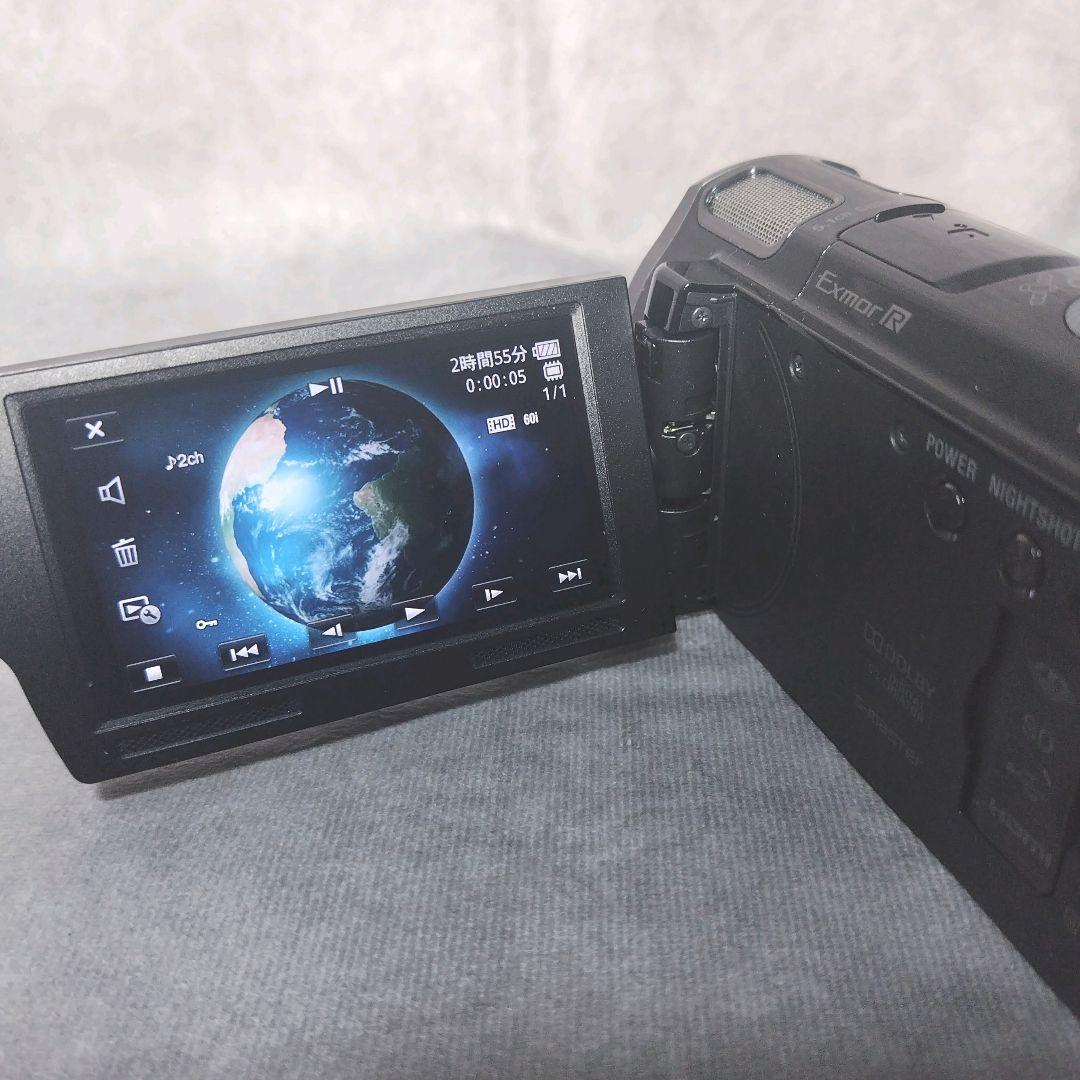 SONY HDR-CX560V ビデオカメラ 本体　付属品・箱あり