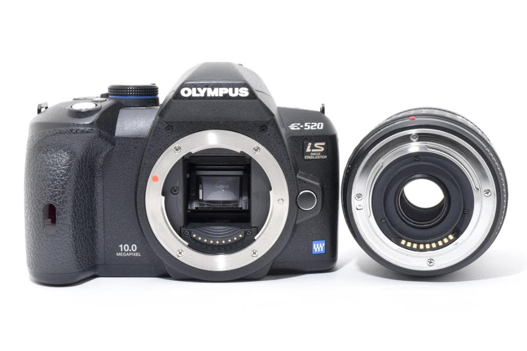 オリンパス E-520＋14-45mm F3.5-5.6 レンズセット カメラ
