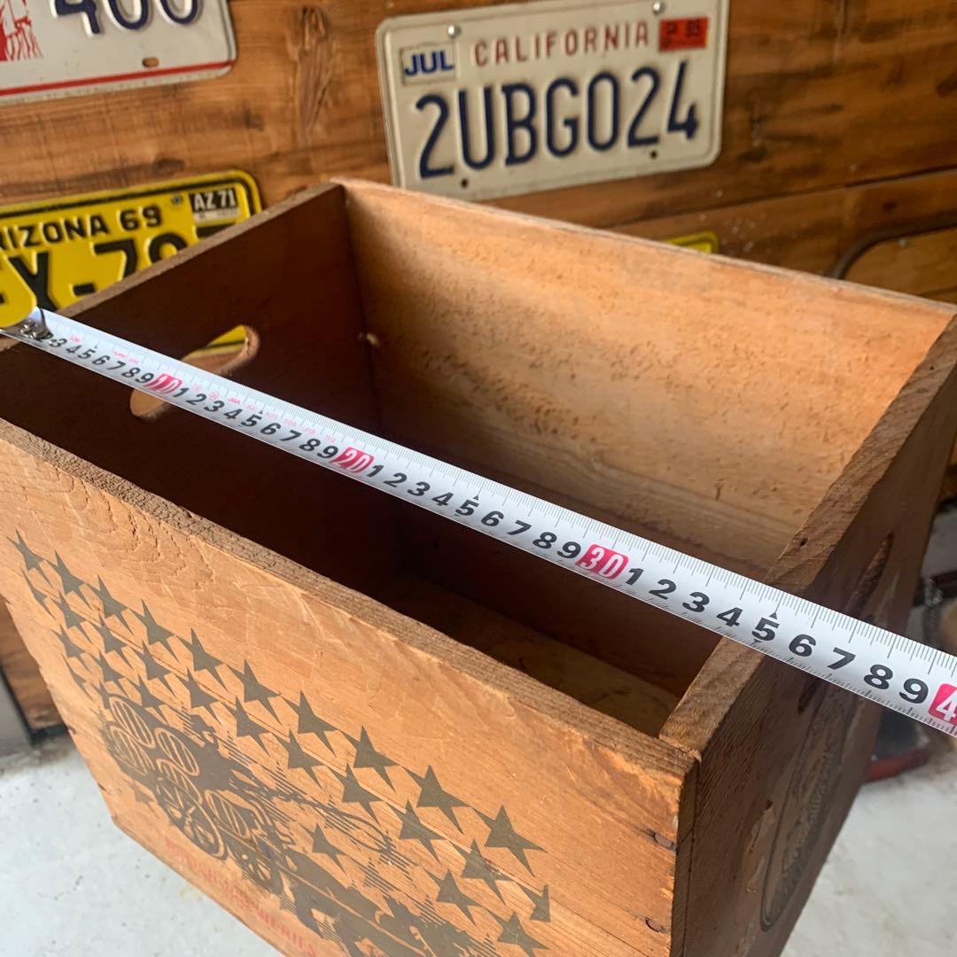 サッポロビール　ヴィンテージ　木箱　レトロ