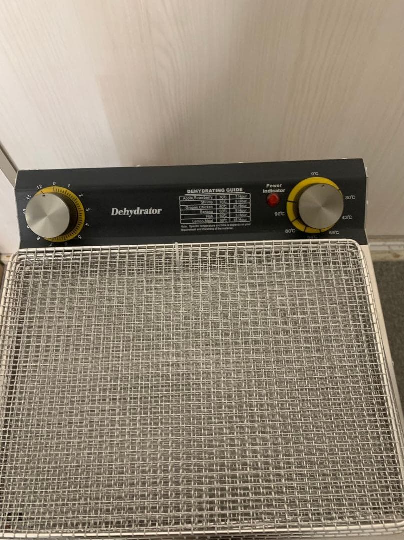 フードドライヤー 6層大容量 食品乾燥機 食品脱水機 フード乾燥機 野菜乾燥機