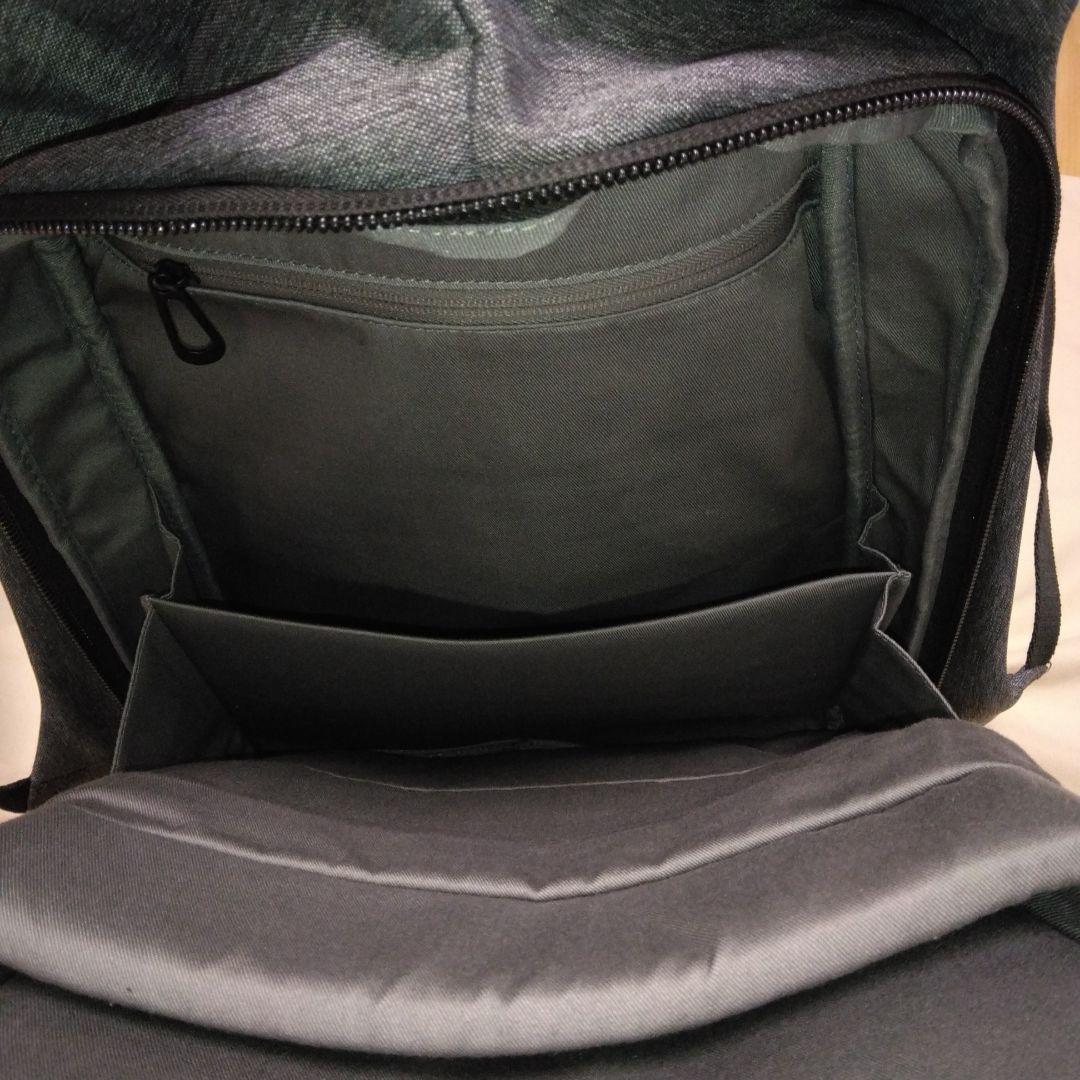 美品côte&ciel イザール ISAR　L　リュック バックパック グレー