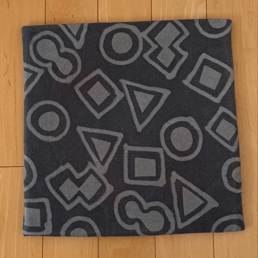 山内染色工房 型染め 椅子敷き 3枚セット 山内武志 チェアパッド 藍染 民藝