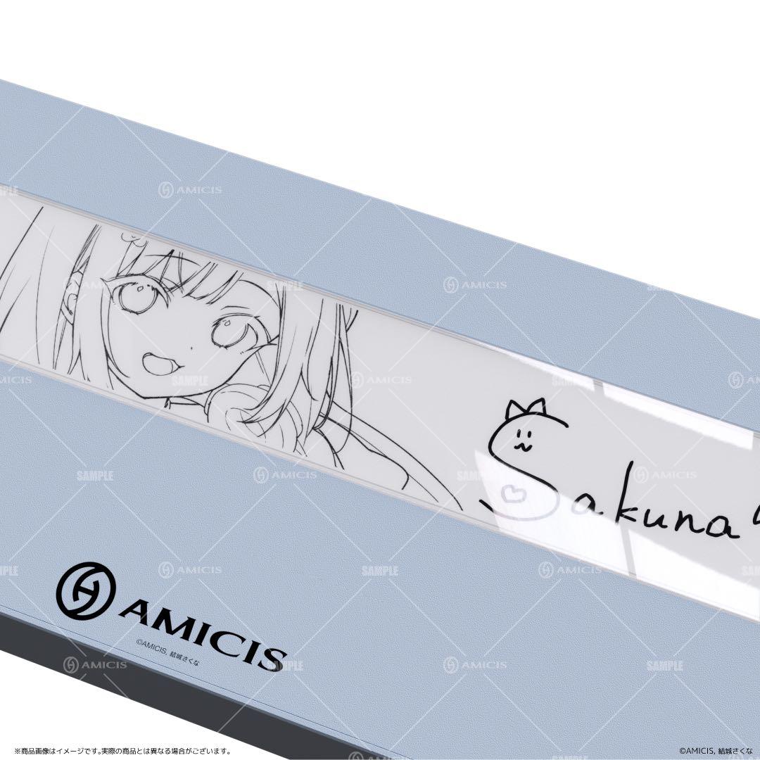 【結城さくな×AMICIS】ゲーミングキーボード 80HE 日本語配列