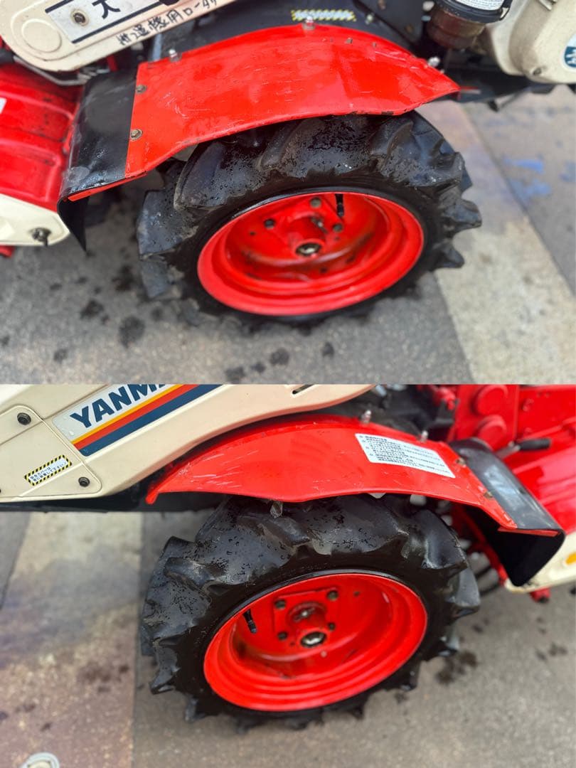 「新潟県長岡発」ヤンマー 耕運機 YG6 最大5.8馬力 動作確認済み