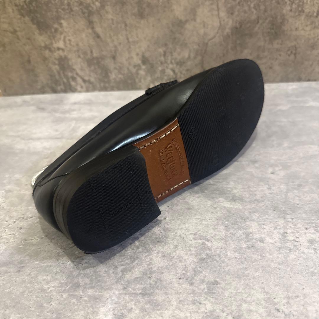 【極美品】ghbass&co ペニーローファー　白黒　モノトーン　24.5ぐらい