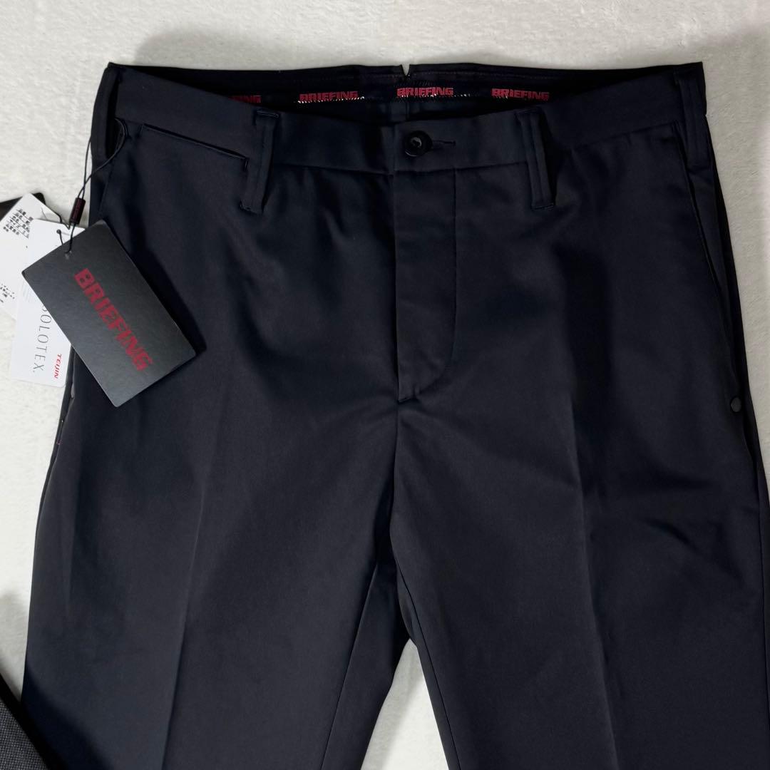 新品タグ付 BRIEFING ブリーフィング ソロテックス ヒートパンツ 黒 S