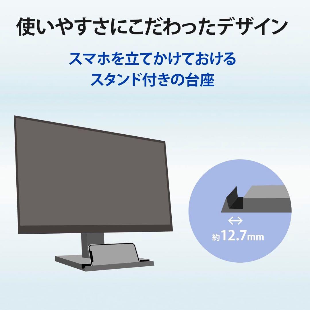 美品I-O DATA ホワイトディスプレイ 本体