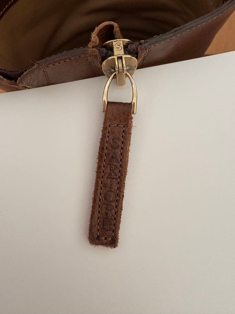 サルトル SARTORE ショートブーツ ブラウン 38