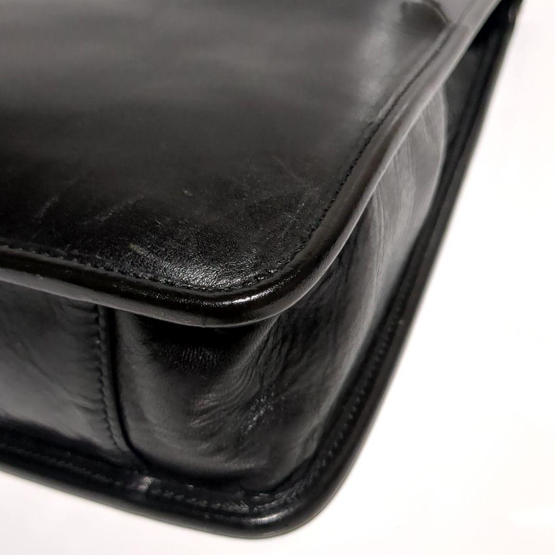 ✨PORTER✨クラーク ビジネスバッグ レザー ロゴ ブラック