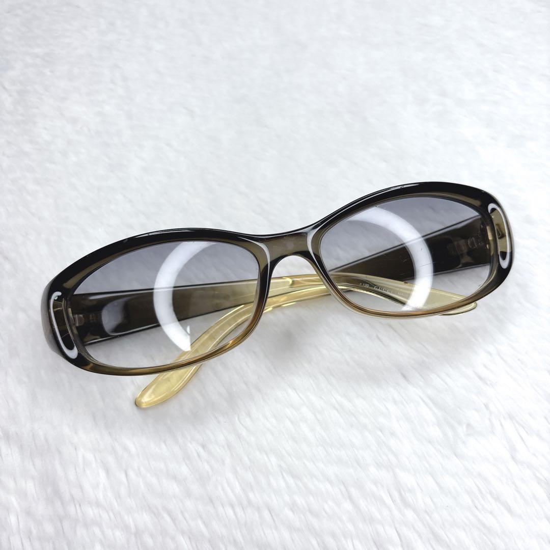 GUCCI グッチ GG2456 クリアフレーム　グラデーション　サングラス
