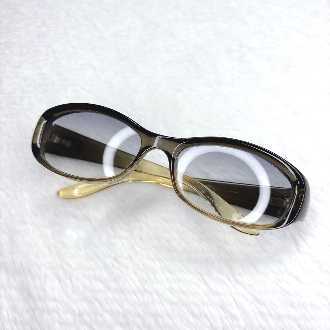 GUCCI グッチ GG2456 クリアフレーム　グラデーション　サングラス