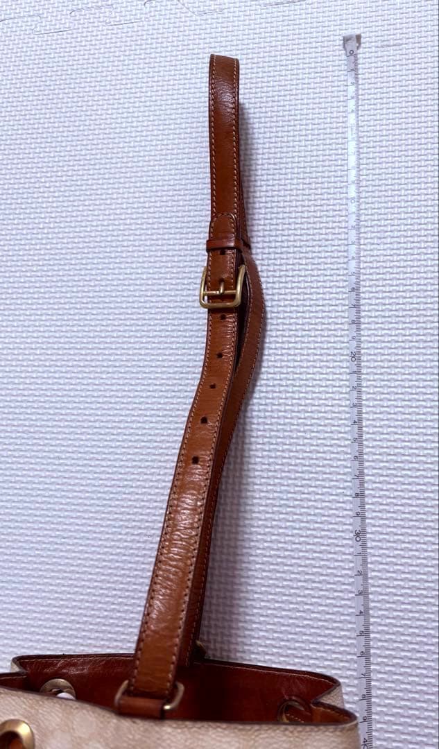 CELENEオールドセリーヌマカダム柄　　　　　　　　　　ショルダーバッグ巾着型