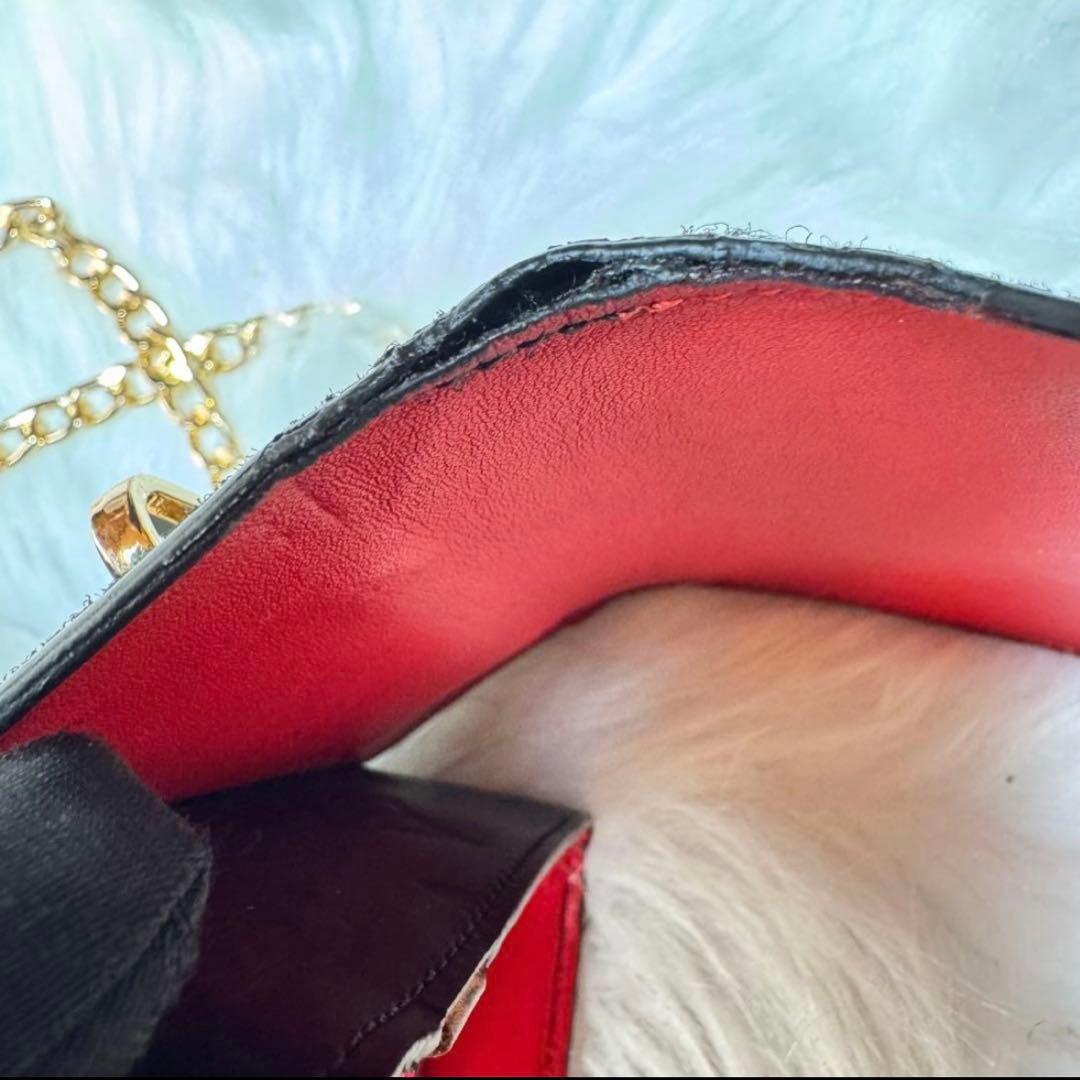 ルイヴィトン ショルダーウォレット ブラック