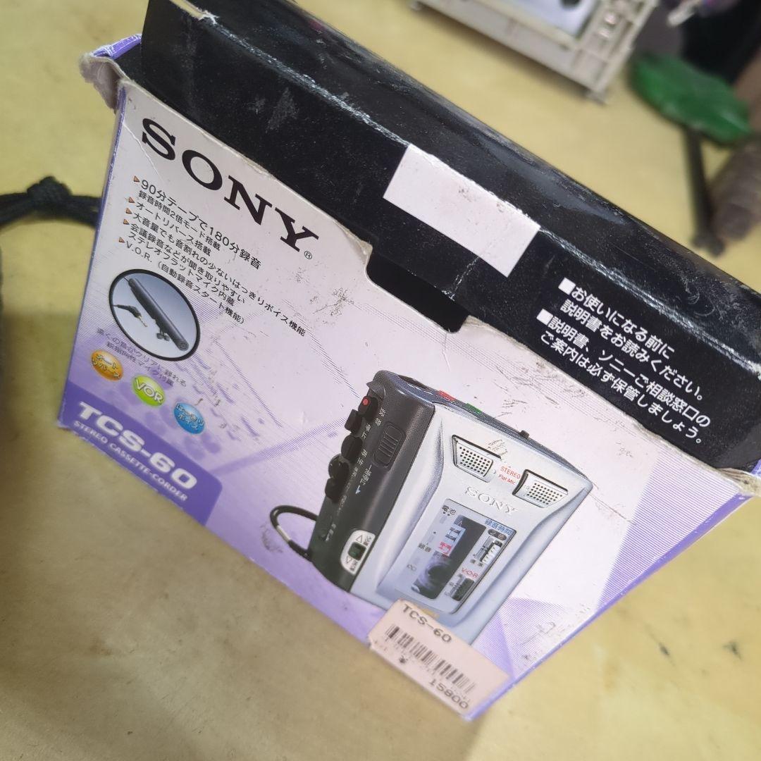 SONY TCS-60 カセットプレーヤー　分解整備済み