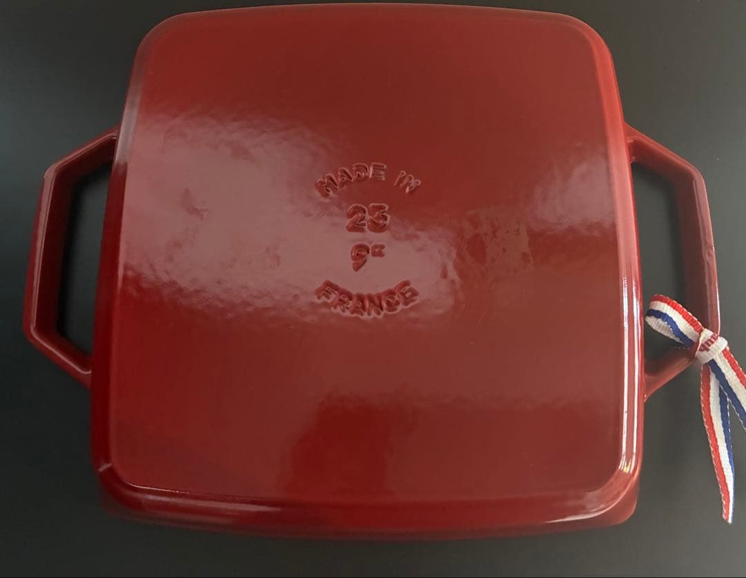 ストウブ　STAUB グリルパン　ピュアグリルスクエア 23㎝