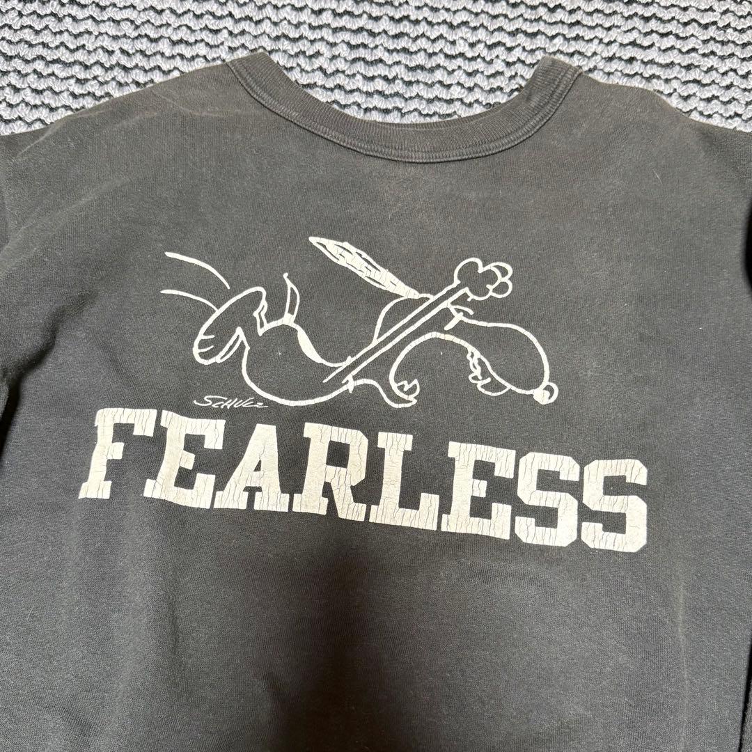 ウエアハウス スウェット スヌーピー 黒